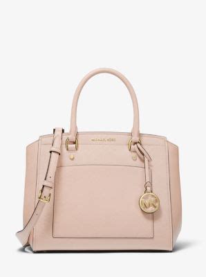 Park Large Saffiano Leather Satchel 